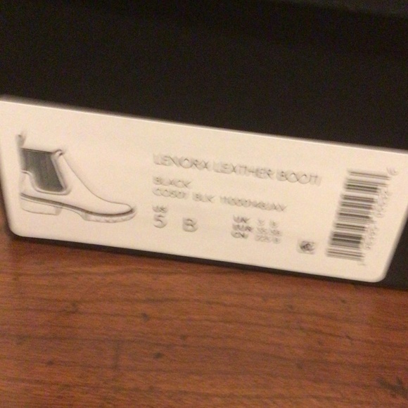 COACH LENORA LEATHER BOOTI SZ5 NIB - Picture 3 of 7